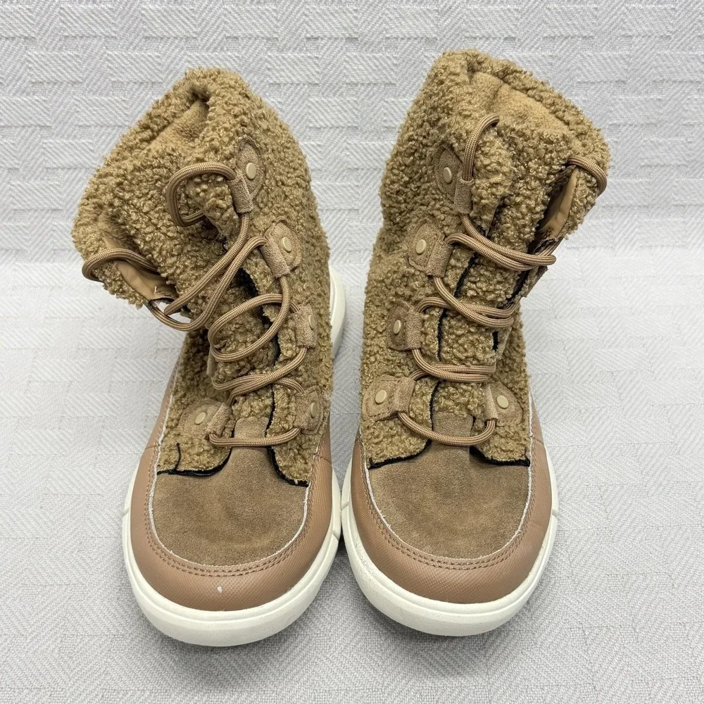 Sorel Women's Explorer II Joan Delta Fawn Cozy Boot NL4455-257‎ size 6.5